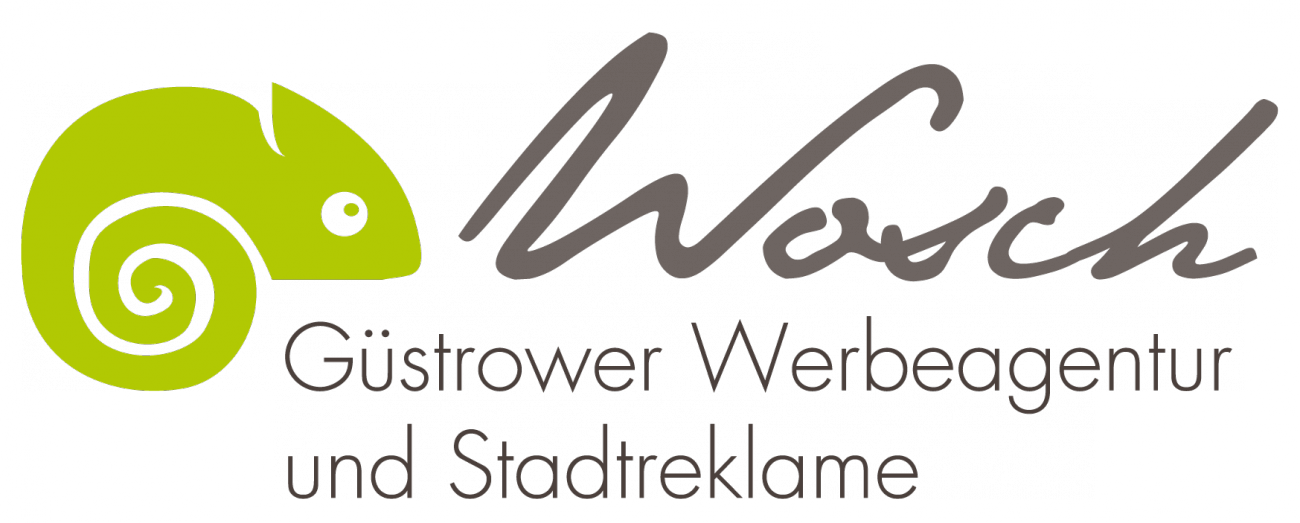 Logo von WOSCH Güstrower Werbeagentur und Stadtreklame